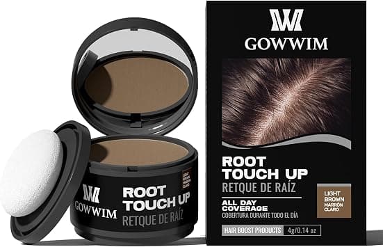 gowwim (Light-Brown) - Hairline Powder, Hair Root Dye, Instantly Hair Colour Shadow Cover Grey Hair Root, Hair Touch-Up, Thin Hair Powder 4g on Amazon.ae - Price Tracker