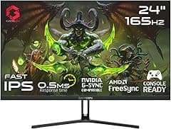 GAMEON New 2025 1920x1080p Gaming Monitor 24 inch, GOE24FHD165IPS, FHD IPS,165Hz, 0.5ms, 2.1 HDMI, G-Sync & FreeSync, HDR, Built-in-Speakers, Console Ready [Amazon Exclusive] - Amazon.ae Price Tracker