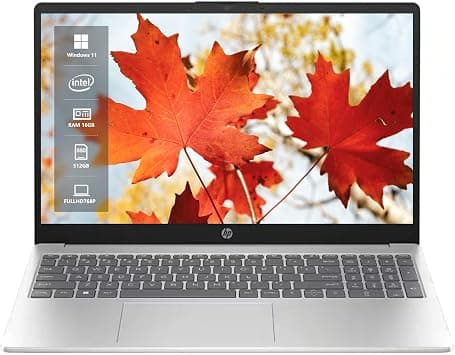 HP 15.6" Touchscreen Laptop, Intel Core i5-1235u, 16GB Memory, 512GB SSD, Intel Iris Xe Graphics, Wi - Fi 6E, Windows 11 Home, Ideal for Students and Business, Natural Silver(Upgraded) on Amazon.ae - Price Tracker