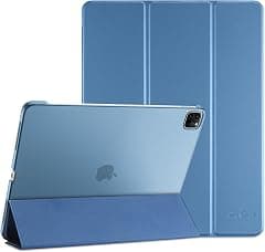ProCase Smart Case for iPad Air 13 Inch (M3) 2025/ (M2) 2024/ iPad Pro 12.9 Inch 6th/5th/4th/3rd Generation 2022/2021/2020/2018, Slim Stand Hard Back Shell Smart Cover -Blue - Amazon.ae Price Tracker