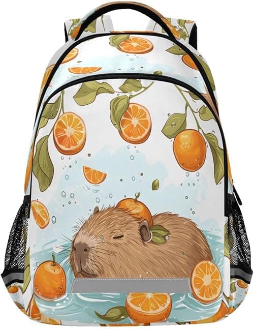Cute Kitty Cat With Butterfly Backpacks Travel Laptop Daypack School Book Bag for Men Women Teens Kids على Amazon.ae - متتبع الأسعار