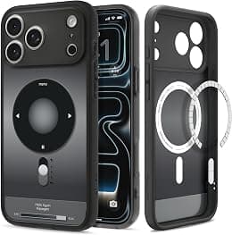 Spigen Ultra Hybrid MagFit designed for iPhone 17 Pro Max case cover [MagSafe compatible] (2025) - Classic Black - Amazon.ae Price Tracker