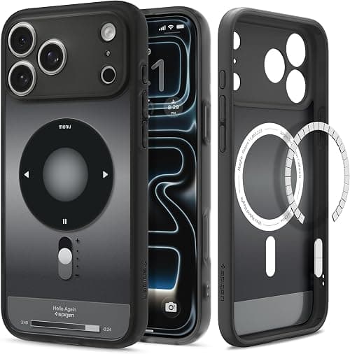 Spigen Ultra Hybrid MagFit designed for iPhone 17 Pro Max case cover [MagSafe compatible] (2025) - Classic Black on Amazon.ae - Price Tracker