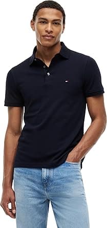 Tommy Hilfiger Mens 1985 Slim Polo Shirt (pack of 1) on Amazon.ae - Price Tracker