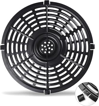Air Fryer Replacement Parts for Chefman TurboFry 3.6QT Ultrean 4.2QT Power XL 4QT Emeril Lagasse 4QT Air Fryer, 8.1'' Non-Stick Round Air Fryer Accessories Replacement Tray Rack Grill Crisper Plate on Amazon.ae - Price Tracker