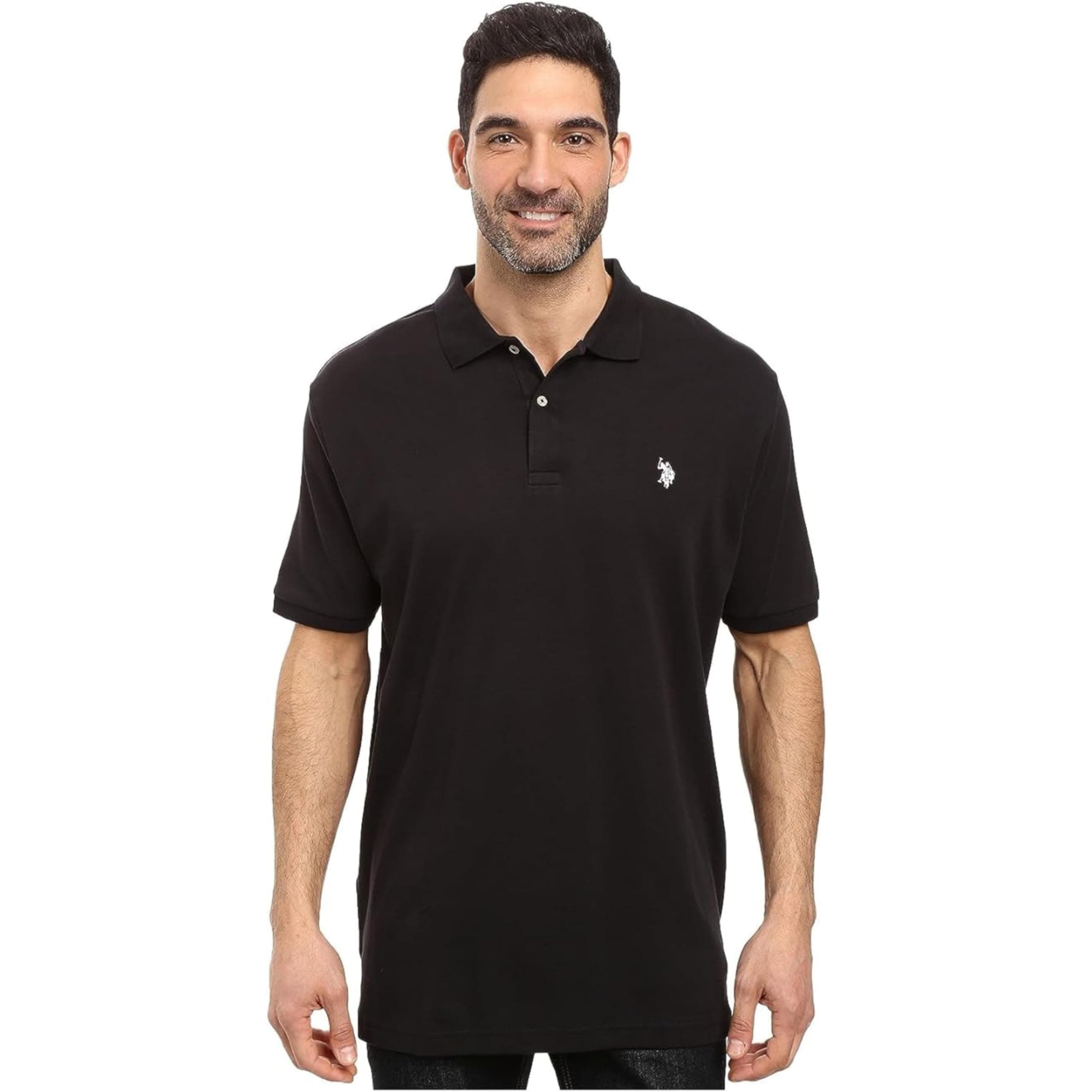 U.S. POLO ASSN. mens Solid Cotton Pique Polo With Small Pony Solid Cotton Pique Polo With Small Pony on Amazon.ae - Price Tracker