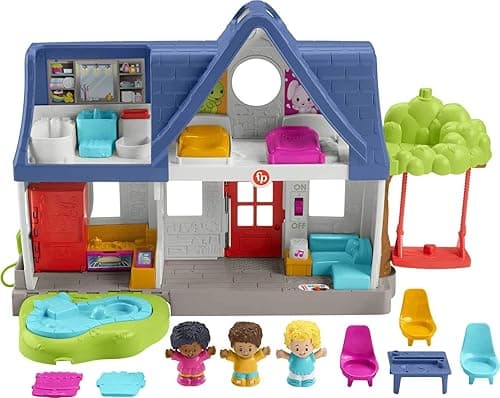 Fisher-Price Little People Toddler Playset Friends Together Play House Interactive Learning Toy With Smart Stages For Ages 1+ Years on Amazon.ae - Price Tracker