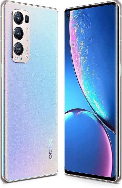 OPPO Reno5 Pro 5G Dual SIM Smartphone 256GB 12GB RAM, 65W SuperVOOC, 50MP AI Quad Camera, 4K Highlight Video, Fingerprint and Face Recognition, Mobile Phone, Galactic Silver on Amazon - Best Deal Finder