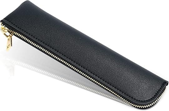 Black pencil case, Small pencil pouch, School Accessories, Pen pouch for men with zipper.… - Amazon.ae Price Tracker
