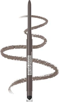 Maybelline TattooStudio Liner Smokey Gel Pencil Makeup, Long Lasting Waterproof Eyeliner, Smudge-proof, Matte Finish, 36hr Wear, Blendable, Mechanical Pencil, Smokey Grey, 0.01 oz. - Best Deal Finder