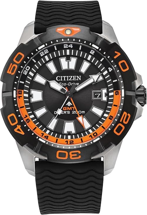 Citizen Men's Eco-Drive Promaster Sea Eco Dive, Stainless Steel Watch, Black Polyurethane Strap, Dual Time, Date على Amazon.ae - متتبع الأسعار