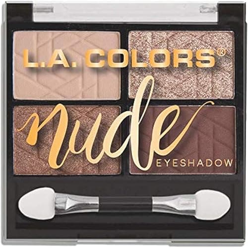 L.A. Colors 4 Colour Eyeshadow Palette - Bare It All (Nude), Multi Color, 4.8 g on Amazon.ae - Price Tracker