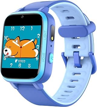 ZONEY Kids Camera Smartwatch, Game Watch Toy with Music Player, Kids Video Smart Watch with 16 Games, Flashlight,Alarm Clock,Pedometer, Birthday Gift for Boys Girls (Blue) on Amazon.ae - Price Tracker