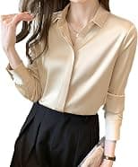 womens Button-down Shirts Casual (pack of 1) - Best Deal Finder