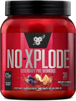 BSN N.O.-XPLODE Pre Workout Powder, Energy Supplement for Men and Women with Creatine and Beta-Alanine - Fruit Punch, 30 Servings on Amazon.ae - Price Tracker