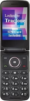 Tracfone, TCL FLIP 3, 16GB, Prepaid Smartphone, Stone Gray, 5MP Video Capable Camera, Locked | 16GB, Stone Gray, 5MP Video Capable Camera, Locked [Sim Card Included - Separate Purchase Not Necessary] - متتبع أسعار Amazon.sa