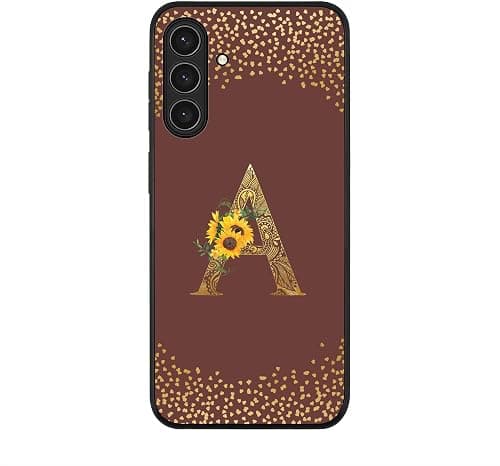 Stylizedd Case Compatible with Samsung Galaxy A17 / A17 4G / M17 Rugged cover Slim fit Camera Protection, Shockproof Thin Phone Case - Custom Floral Monogram - A (Brown) on Amazon.ae - Price Tracker