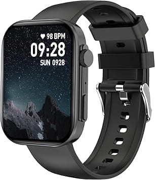 BRIBEJAT Smart Watch for Men Women (Make/Answer Call), HD 2.01'' Smartwatch Waterproof, Fitness Tracker Pedometer SpO2/Heart Rate/Sleep Monitor, Compatible with iPhone Samsung Huawei Android Phone on Amazon.ae - Price Tracker