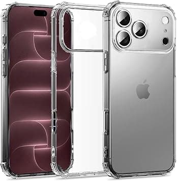Lumobrilla for iPhone 18 Pro Max Case Clear Soft TPU Reinforced Corners على Amazon.ae - متتبع الأسعار