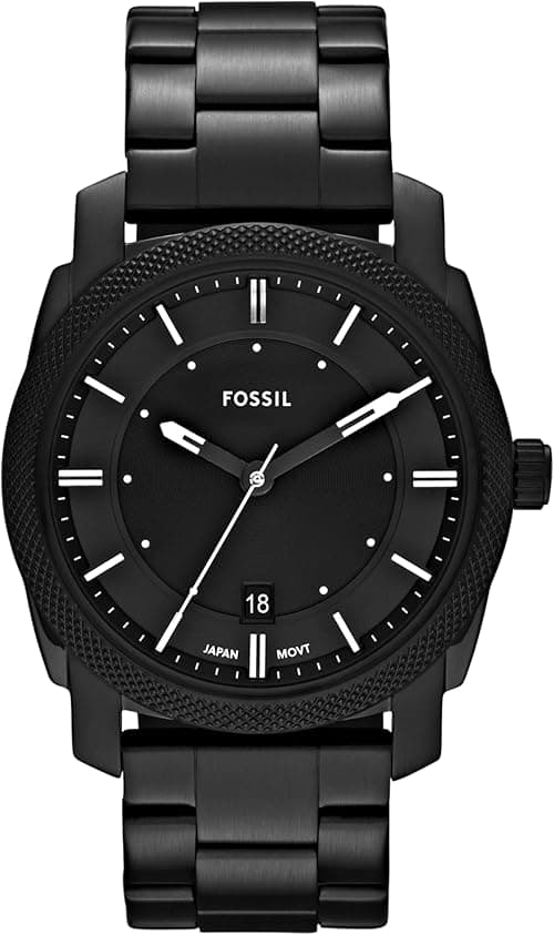 Fossil Men's Machine Stainless Steel Case Quartz Watch, FS4682IE on Amazon.ae - Price Tracker