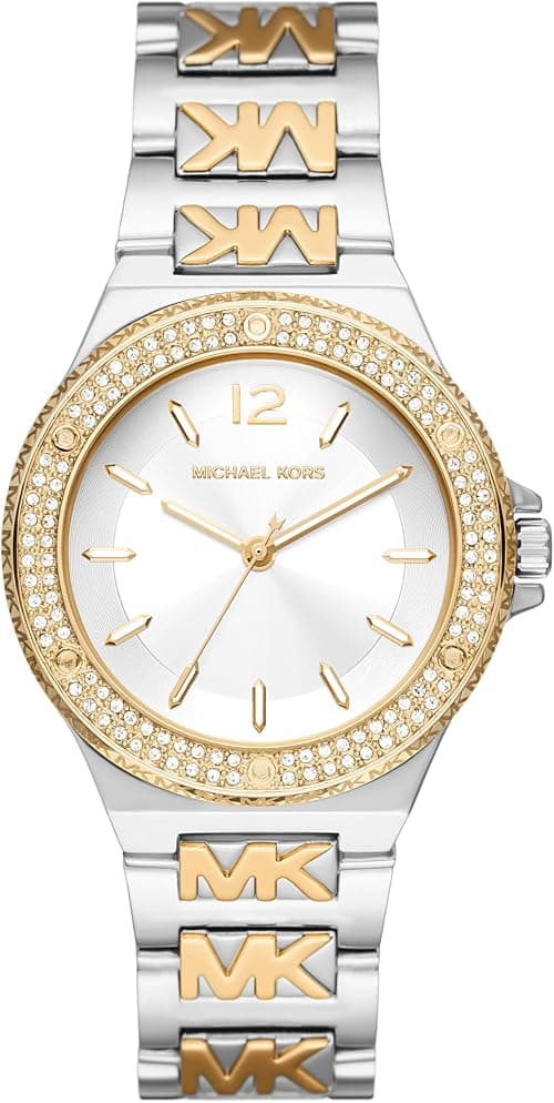 Michael Kors MK7404 - Lennox Three-Hand Gold-Tone Stainless Steel Watch, Gold, One Size, MK7404 - Lennox Three-Hand Gold-Tone Stainless Steel Watch on Amazon.ae - Price Tracker