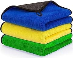 Showay Car Drying Towel, Assorted Color, 30 X 40 cm, BJ-1670, Pack of 3 - Amazon.ae Price Tracker