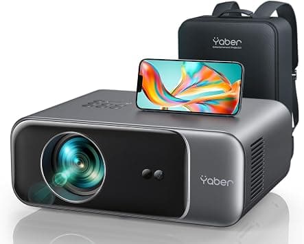 YABER Pro V9 4K DLP, LCD Projector with WiFi 6, Bluetooth 5.2, 600 ANSI Lumens, 20000:1 Contrast, Standard Color على Amazon.ae - متتبع الأسعار