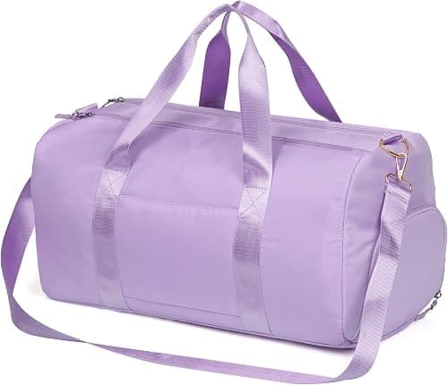 Duffle Bag for Women, Sports Duffel Bag for Gym with Wet Pocket & Shoe Compartment, Overnight Weekender Travel Bag on Amazon.ae - Price Tracker