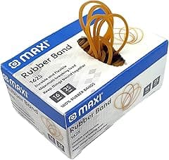 Maxi Rubber Band 25gm Size 16,Stretchable For School Home Office Stationary Organizing Money Supplies Elastic Document Arts Craftsplastic Bags Diy Toy, Yellow, 1625 - Amazon.ae Price Tracker