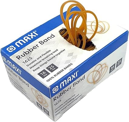 Maxi Rubber Band 25gm Size 16,Stretchable For School Home Office Stationary Organizing Money Supplies Elastic Document Arts Craftsplastic Bags Diy Toy, Yellow, 1625 on Amazon.ae - Price Tracker