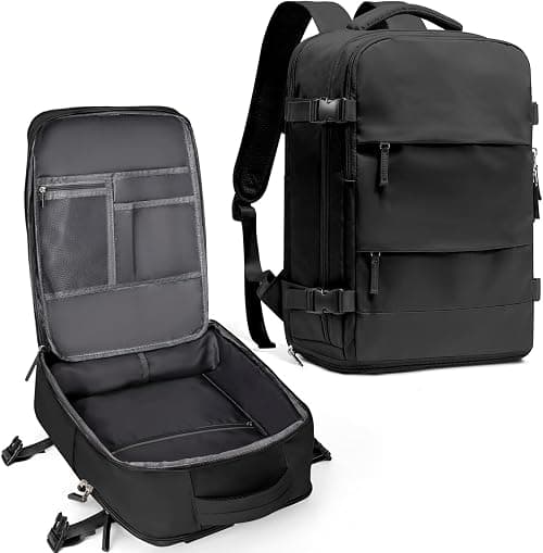 coowoz Large Travel Backpack For Women Men,Carry On Backpack,Hiking Backpack Waterproof Outdoor Sports Rucksack على Amazon.ae - متتبع الأسعار