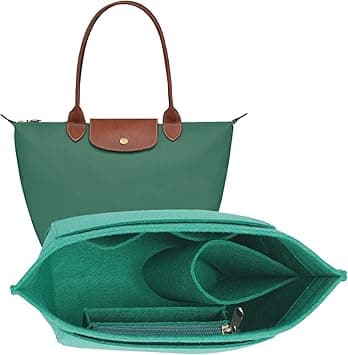 Felt Purse Organizer Insert for Longchamp Le Pliage S Handbag Insert (Small,Green) on Amazon.ae - Price Tracker