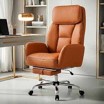 DROGO Execura Ergonomic Office Chair 400LBS | Work from Home Computer Chair with High Back, Cushion Seat, Headrest & Lumbar Support | Reclining Gaming Chair with Footrest & Adjustable Armrests (Brown) على Amazon.ae - متتبع الأسعار