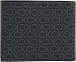 Calvin Klein Classic Mono Bifold 5Cc W/Coin Wallets For Men Classic Mono Black Os - Best Deal Finder