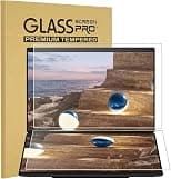 2-Pack Tempered Glass Screen Protector for 2025 New ASUS Zenbook DUO 14" 2-in-1 (UX8406) Dual Touchscreen Laptop, Ultra Clear, Anti Scratch,Bubble Free (1 Sets - Primary and Secondary Screens) - Best Deal Finder