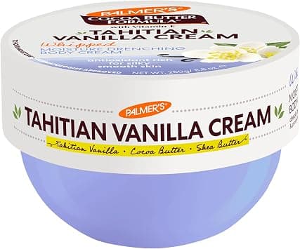 Palmer's Cocoa Butter Formula Body Cream, Moisture Drenching Tahitian Vanilla, 8.8 Oz, 72Hr Hydration with Shea Butter & Vitamin E for Softer Skin, Protects & Soothes Dryness, Dermatologist Approved - دليلك لأفضل العروض