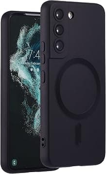 Samsung Galaxy S21 FE Magnetic Case, Soft Silicone Samsung Galaxy S21 FE Case with Camera Protection, Anti-Scratch Samsung Galaxy S21 FE Case Compatible with MagSafe, - Best Deal Finder