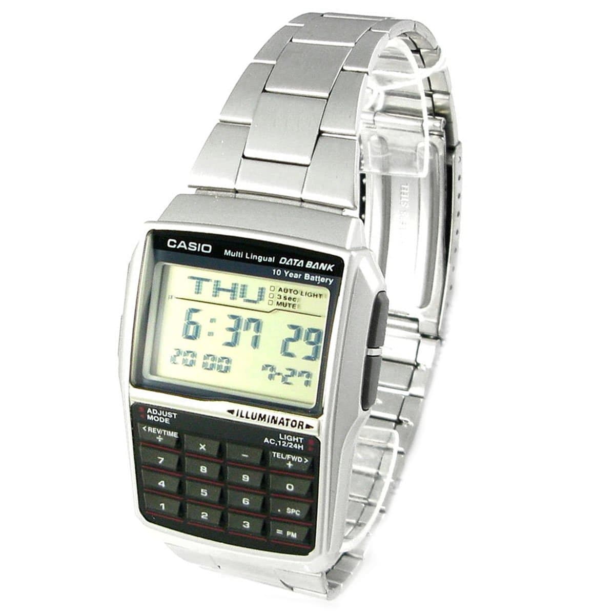 Casio for Men Digital DBC-32D-1ADF Stainless Steel Watch on Amazon.ae - Price Tracker