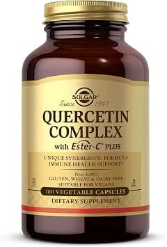 Solgar, Quercetin Complex with Ester-C Plus, 100 Vegetable Capsules on Amazon - Best Deal Finder