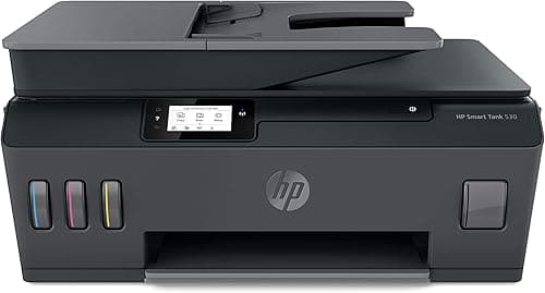 HP | Smart Tank | Wireless | Print, Copy, Scan | Manual Duplex | Print Speed: 11ppm(black) / 5ppm(color) | Up to 18000 black or 8000 color pages included | 35-sheet ADF | ST530 | UAE Version on Amazon.ae - Price Tracker