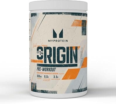 Myprotein Origin Pre-Workout Power with Beta Alanine and Caffeine - Orange and Mango - 600g - Best Deal Finder