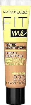 Maybelline Fit Me Tinted Moisturizer, Natural Coverage, Face Makeup, 220, 1 Count on Amazon.ae - Price Tracker