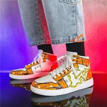 Shoes Cosplay High Top Sneakers Men Women Casual Shoes on Amazon.ae - Price Tracker