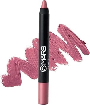 MARS Long Lasting Crayon Lipstick up to 12 Hours Stay | Matte Finish | Waterproof | Won't Smudge Won't Budge Lip Crayon (3.5 gm) (11-I Am Unstoppable) on Amazon.ae - Price Tracker