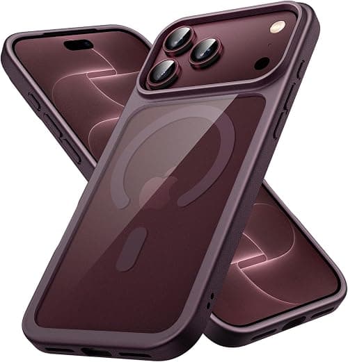 JETech Magnetic Case for iPhone 18 Pro, Dark Cherry على Amazon.ae - متتبع الأسعار