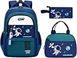 MITOWERMI 3pcs Kids Backpack with Lunch Box School Bag for Boys Girls Backpack Bookbag Set for Elementary School Student - Best Deal Finder