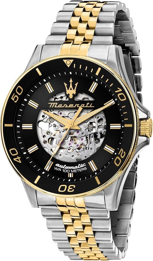 Maserati Men's Watch, Automatic, Analog, Steel Band, Sfida Collection - R8823140010 on Amazon.ae - Price Tracker