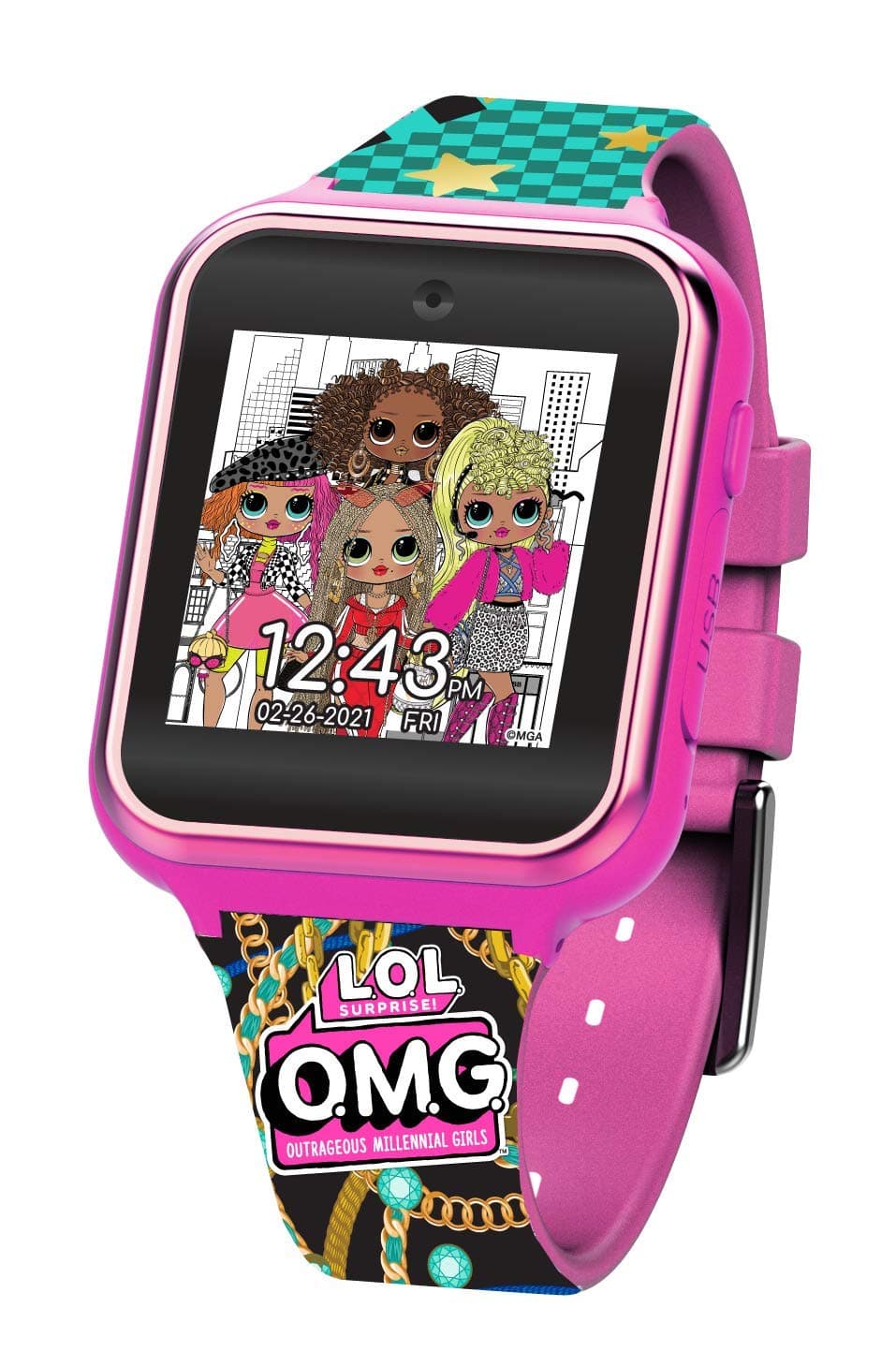 L.O.L. Surprise! Touchscreen Interactive Smart Watch (Model: LOL4316OMGAZ) on Amazon.ae - Price Tracker