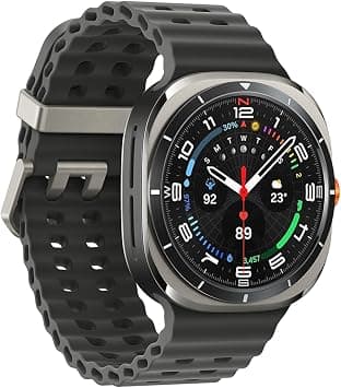Samsung Galaxy Watch Ultra (2025) Titanium Silver, LTE, 47mm Smartwatch, Durable Titanium Casing, Cushion Design, Quick Button, Al-Powered Health Monitoring (UAE Version) on Amazon.ae - Price Tracker
