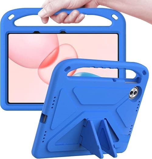 Kids Case for Honor Pad 10 12.1inch 2025, Kids Cover with Shockproof Handle Stand for Honor 10 Tablet (Blue) على Amazon.ae - متتبع الأسعار